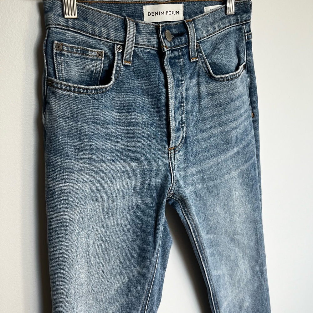 Yoko Denim Forum High Rise Slim Blue Jeans